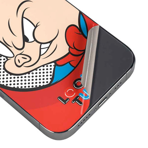 Looney Tunes Porky Pig Full iPhone 16 Pro Skin